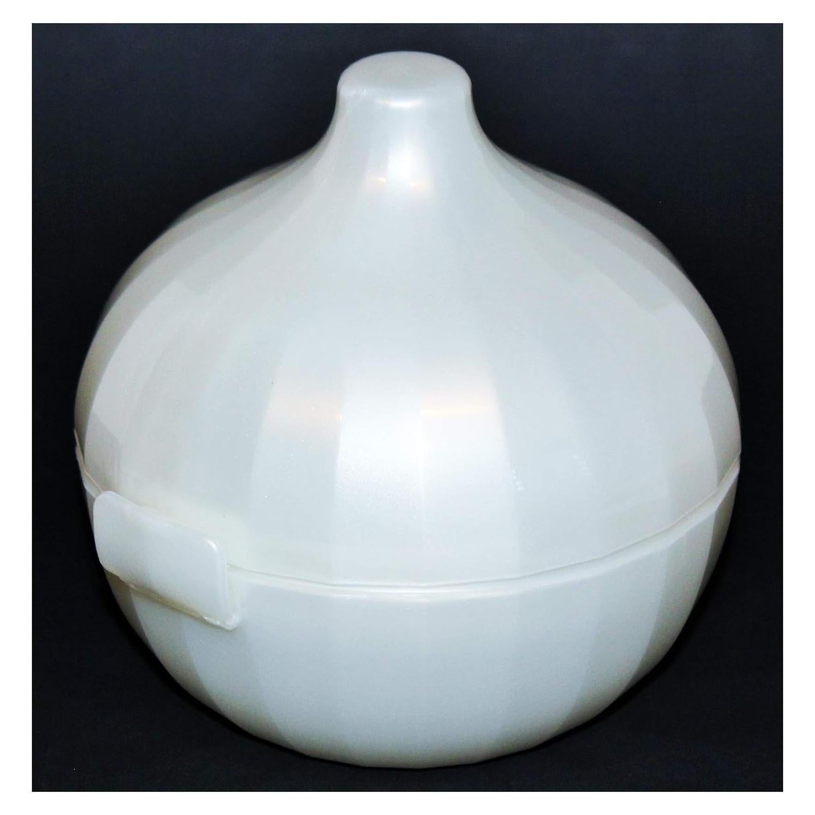 Contenedor Redondo para Cebolla Tupperware Blanco Perla 12.7cm
