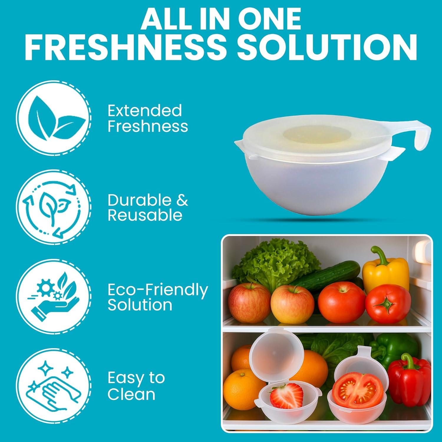 Contenedores de Almacenamiento Iconikal 2 Unidades 10.8 cm BPA Libre