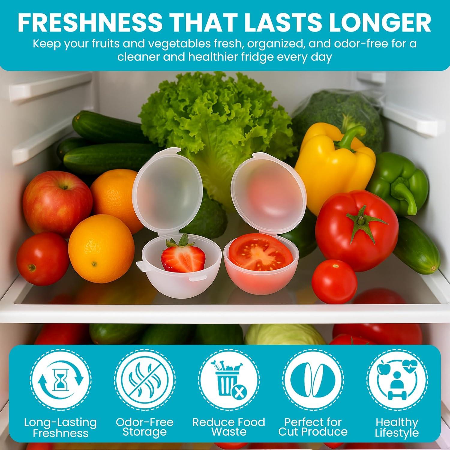 Contenedores de Almacenamiento Iconikal 2 Unidades 10.8 cm BPA Libre