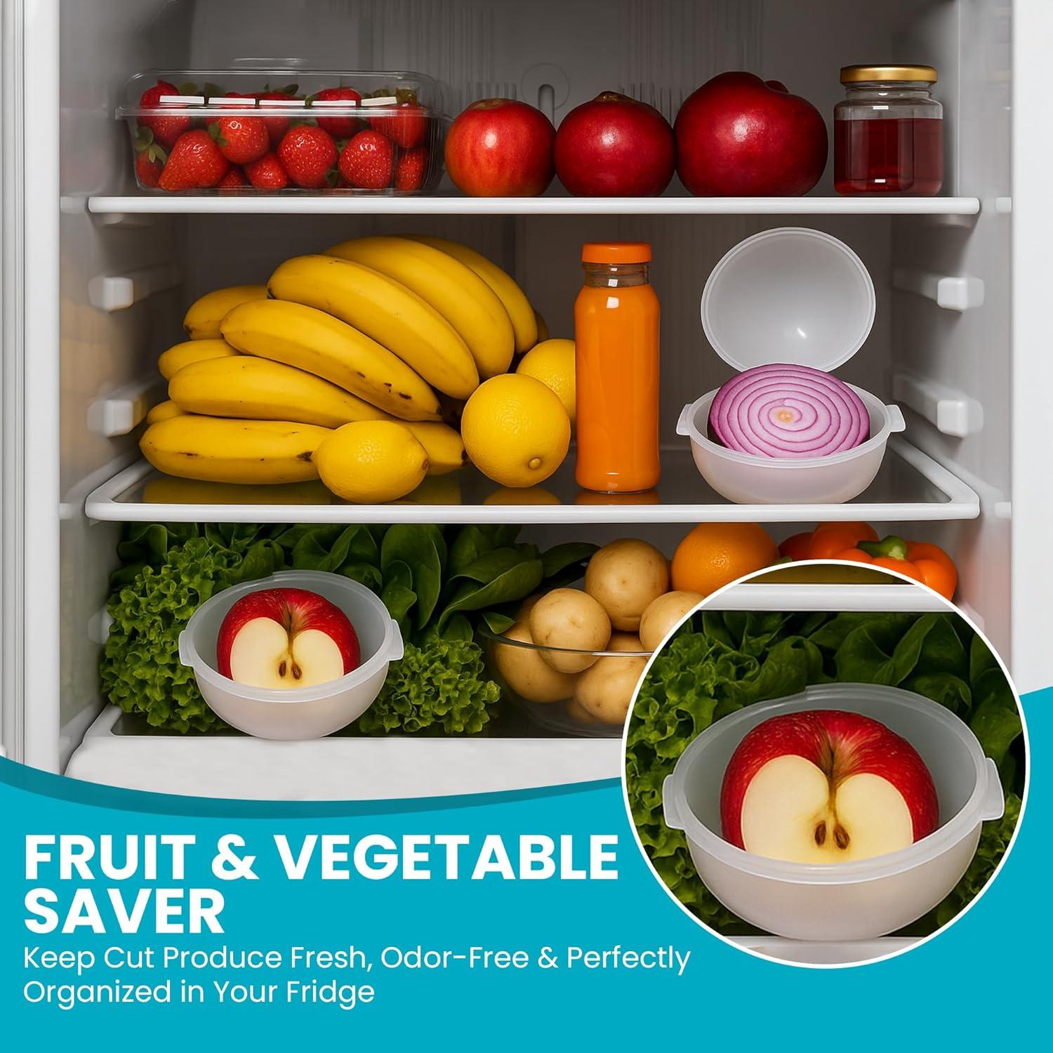 Contenedores de Almacenamiento Iconikal 2 Unidades 10.8 cm BPA Libre