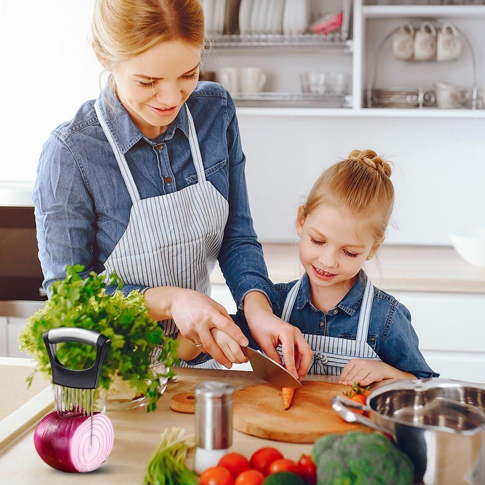 Soporte para Rodajas de Cebolla Fauppt Acero Inoxidable 2024