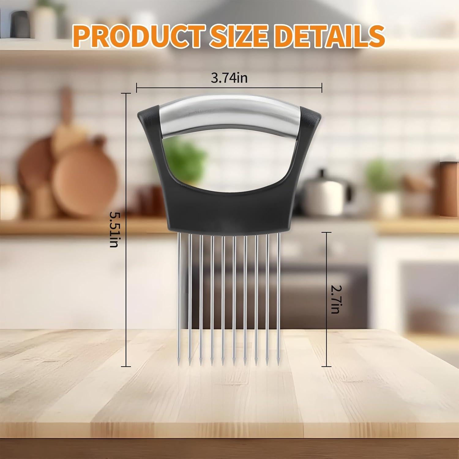 Soporte de Cebolla Creztail de Acero Inoxidable 10 Púas