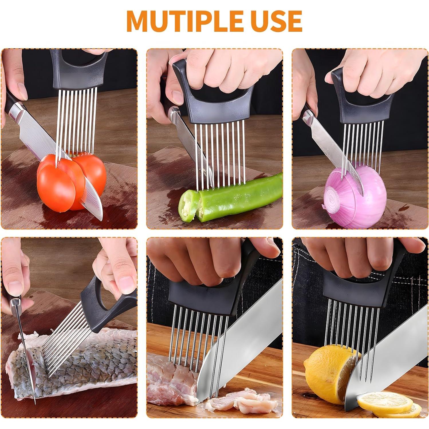 Soporte de Cebolla Creztail de Acero Inoxidable 10 Púas