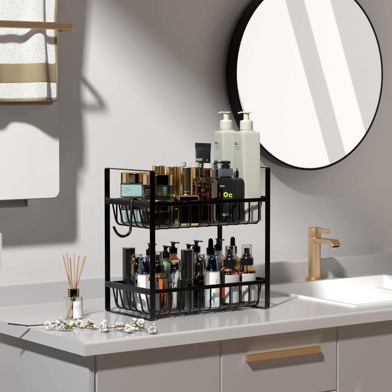 Cesta de Frutas 2 Niveles Webtrylics - Organizador de Cocina