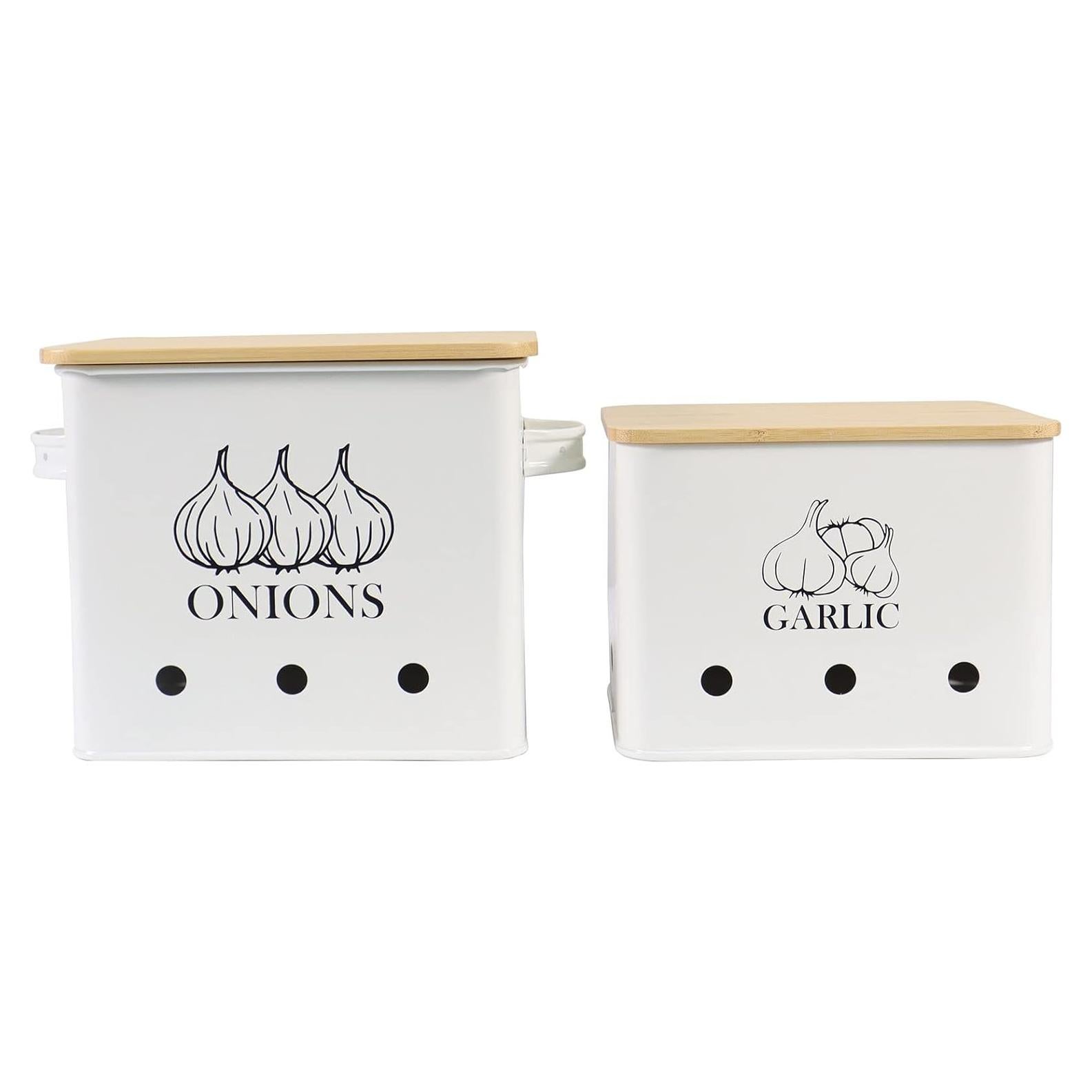 Contenedor de Almacenamiento de Verduras Gdfjiy - Juego de 2