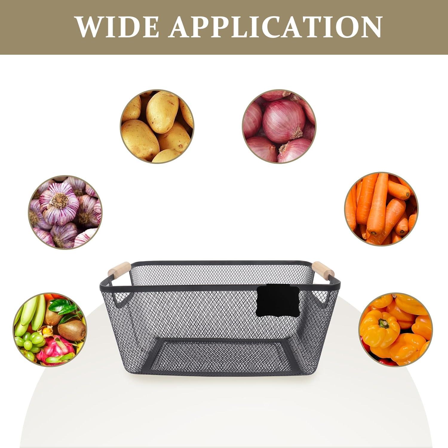 Contenedor de Almacenamiento de Papas y Cebollas Gdfjiy - 2 PCS