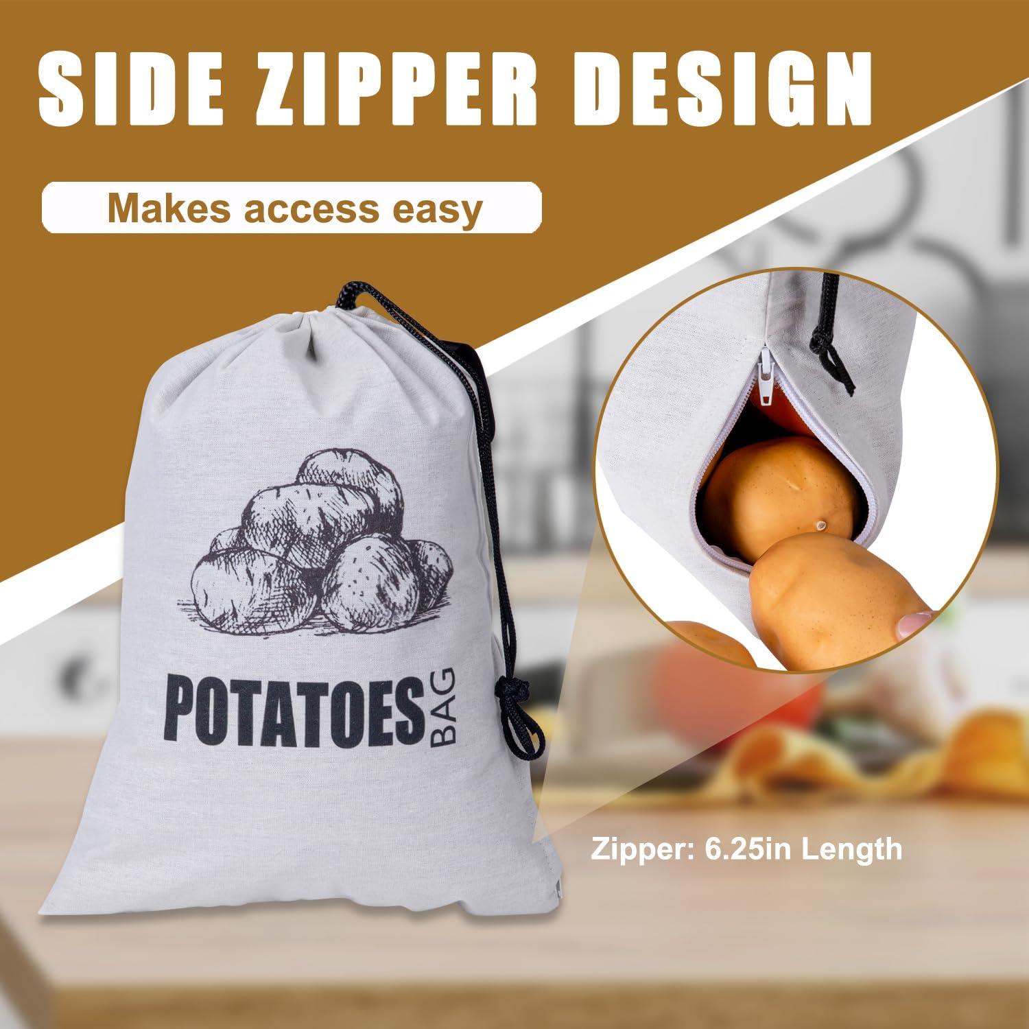 Bolsa de Almacenamiento TOGETRUE para Cebollas y Papas 3.6 kg