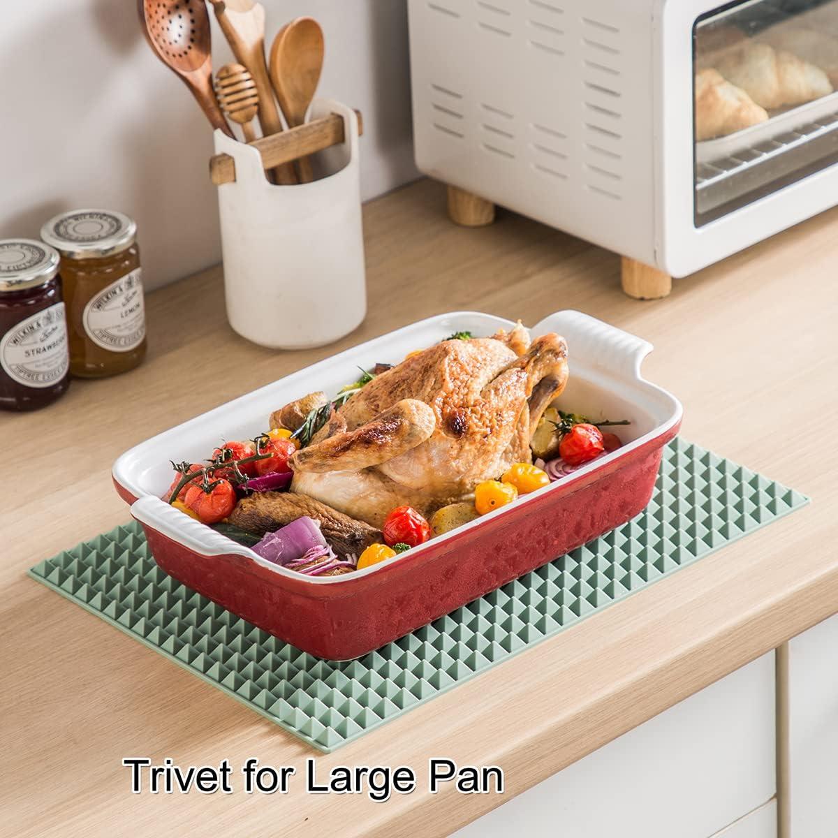 Tapete de Secado de Platos Colinda de Silicona 40.6x29.2cm Gris