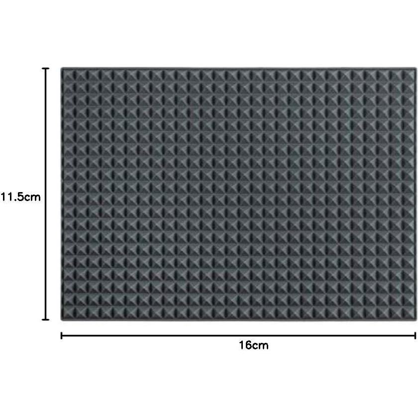 Tapete de Secado de Platos Colinda de Silicona 40.6x29.2cm Gris