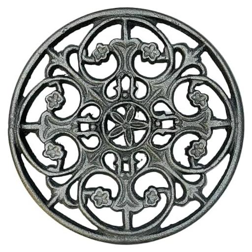 Trivet Redondo de Hierro Fundido MAI - Soporte Caliente 19 cm