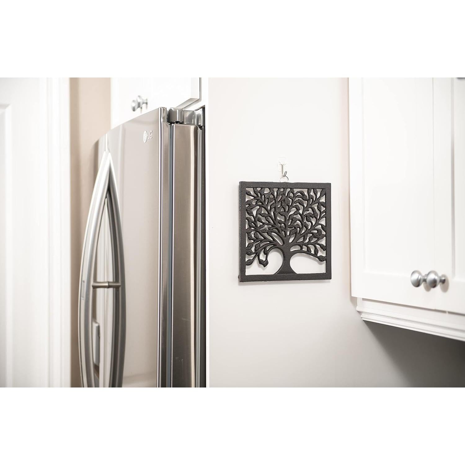 Trivet de Hierro Fundido GASARÉ - Diseño Árbol Familiar 20.32cm