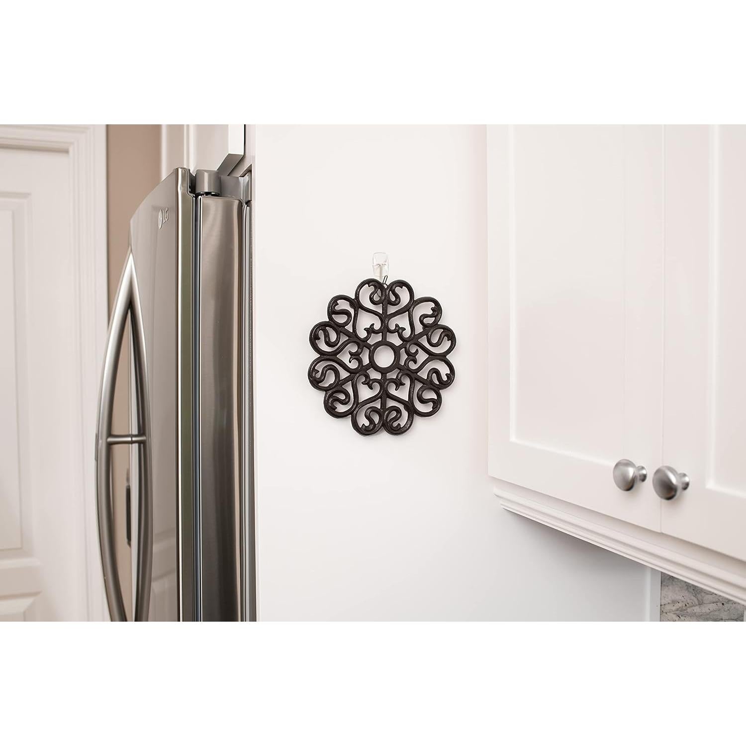 Trivet de Hierro Fundido GASARÉ Diseño Victoriano 20.32 cm