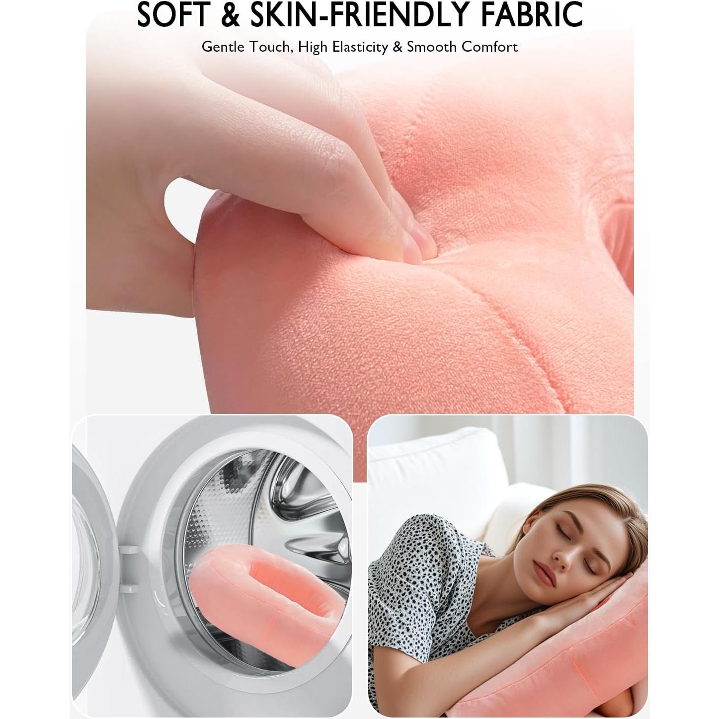 Soporte de Almohada para Tablet Miledi Rosa 360° Ajustable