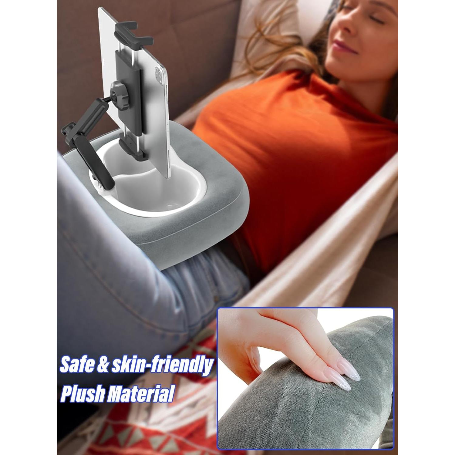 Soporte de Almohada para Tableta LYFICCS 360° Ajustable Gris