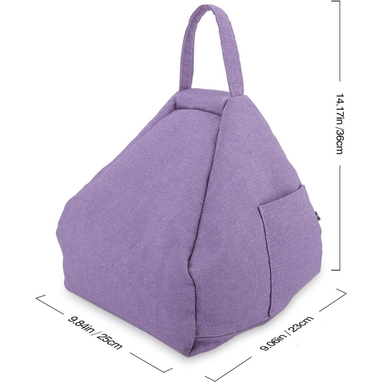 Soporte de Almohada MoKo para Tabletas hasta 27.94 cm - Púrpura Claro