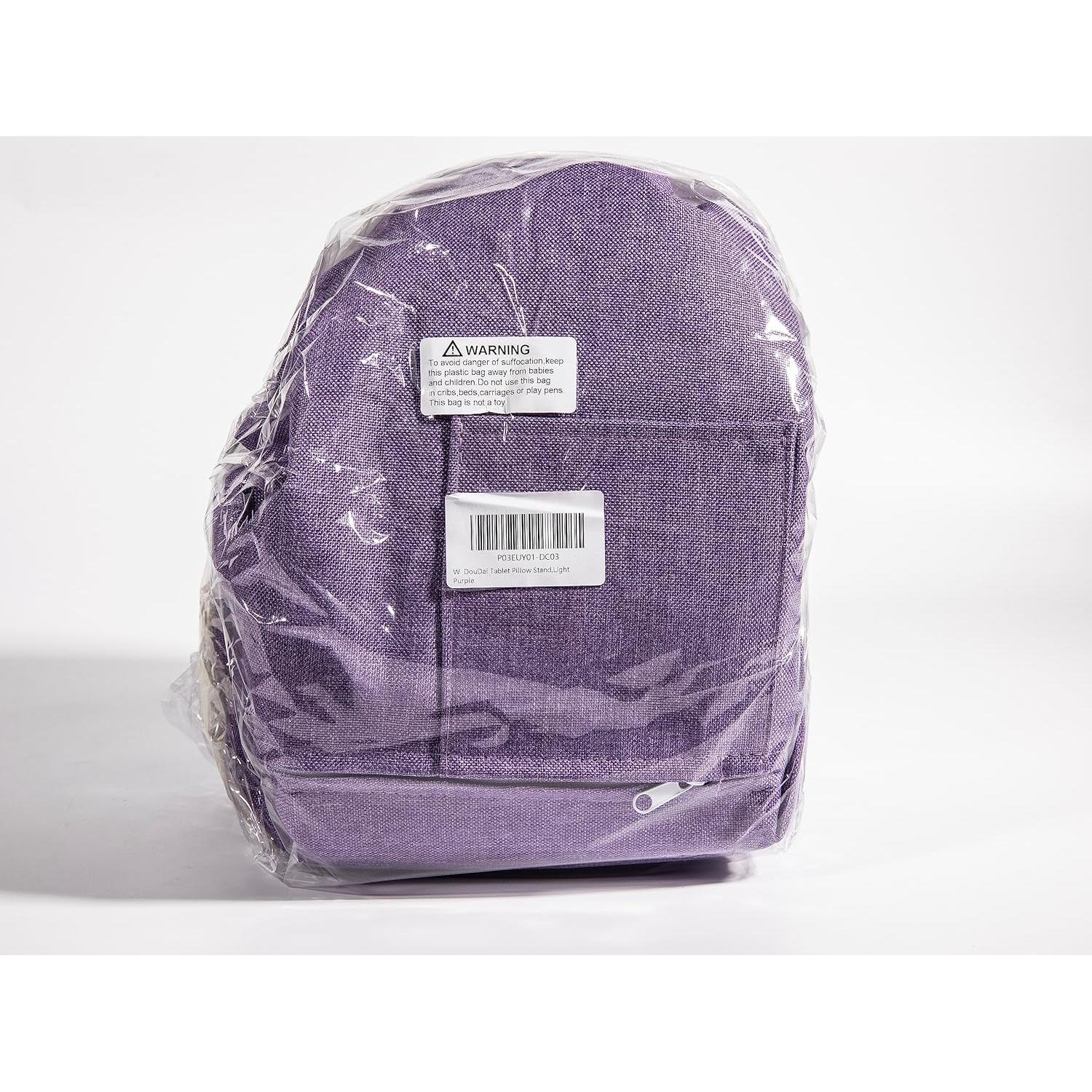 Soporte de Almohada MoKo para Tabletas hasta 27.94 cm - Púrpura Claro