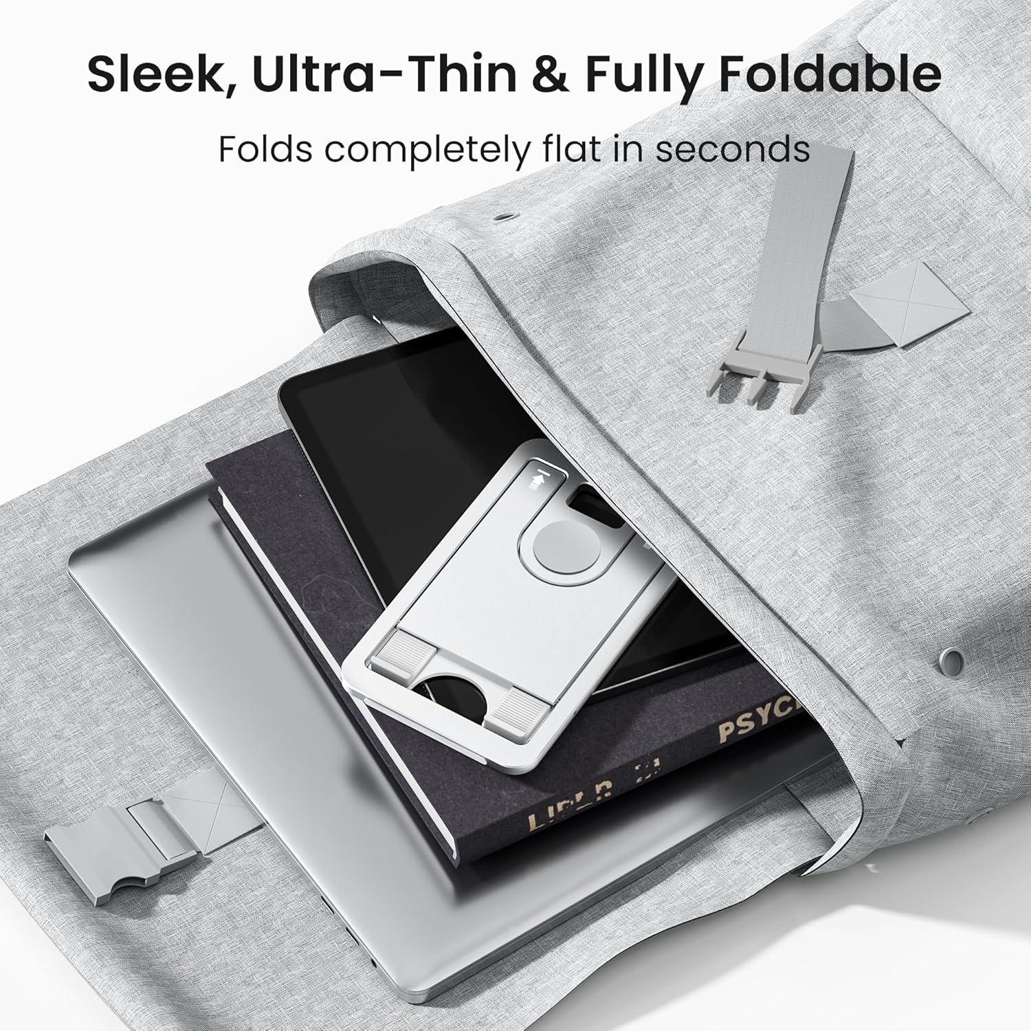 Soporte Plegable para Tableta Itramax Plata Ajustable 800g