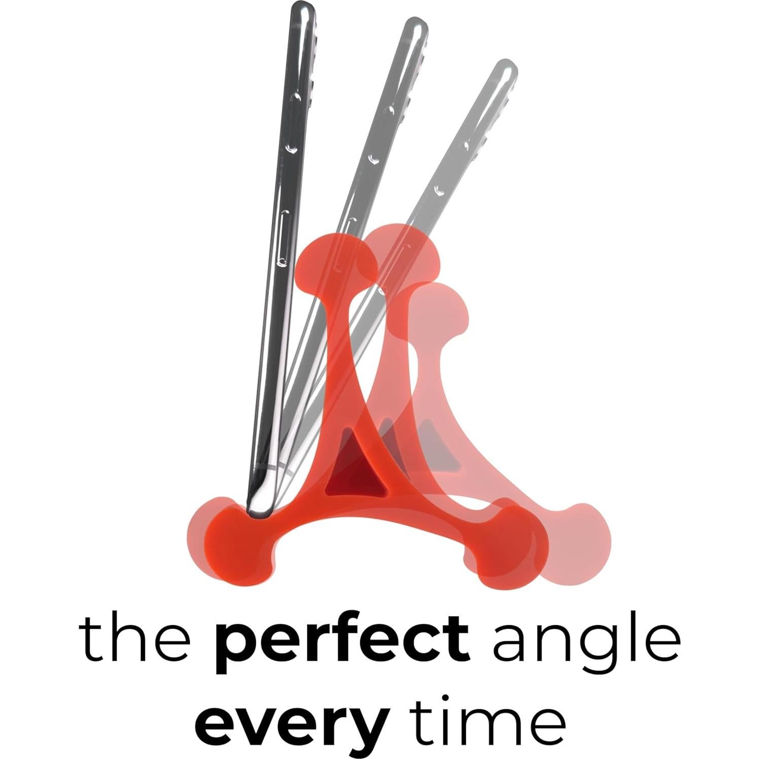 Soporte para Teléfono Skalene - Silicona Ajustable Rojo