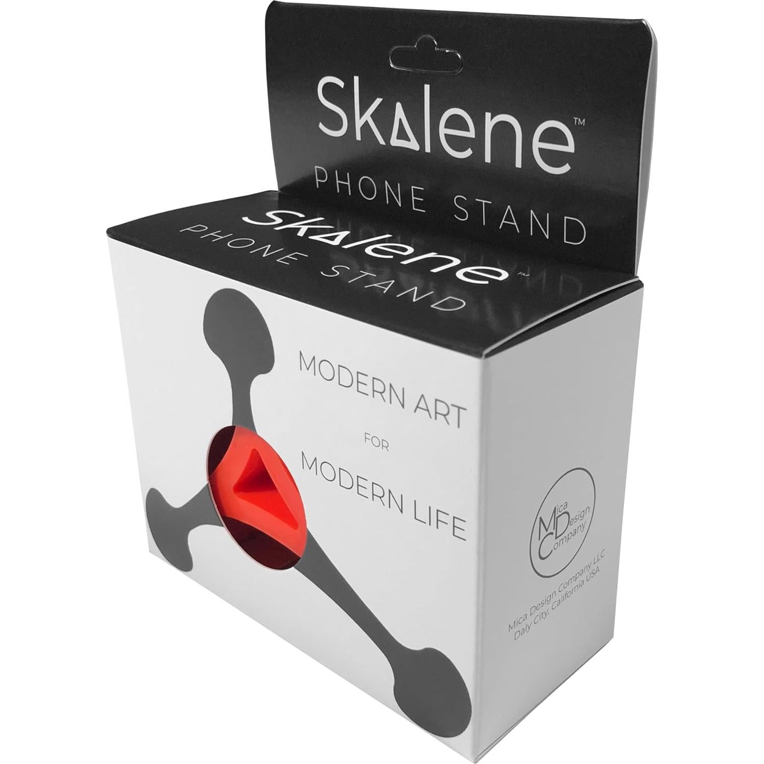 Soporte para Teléfono Skalene - Silicona Ajustable Rojo