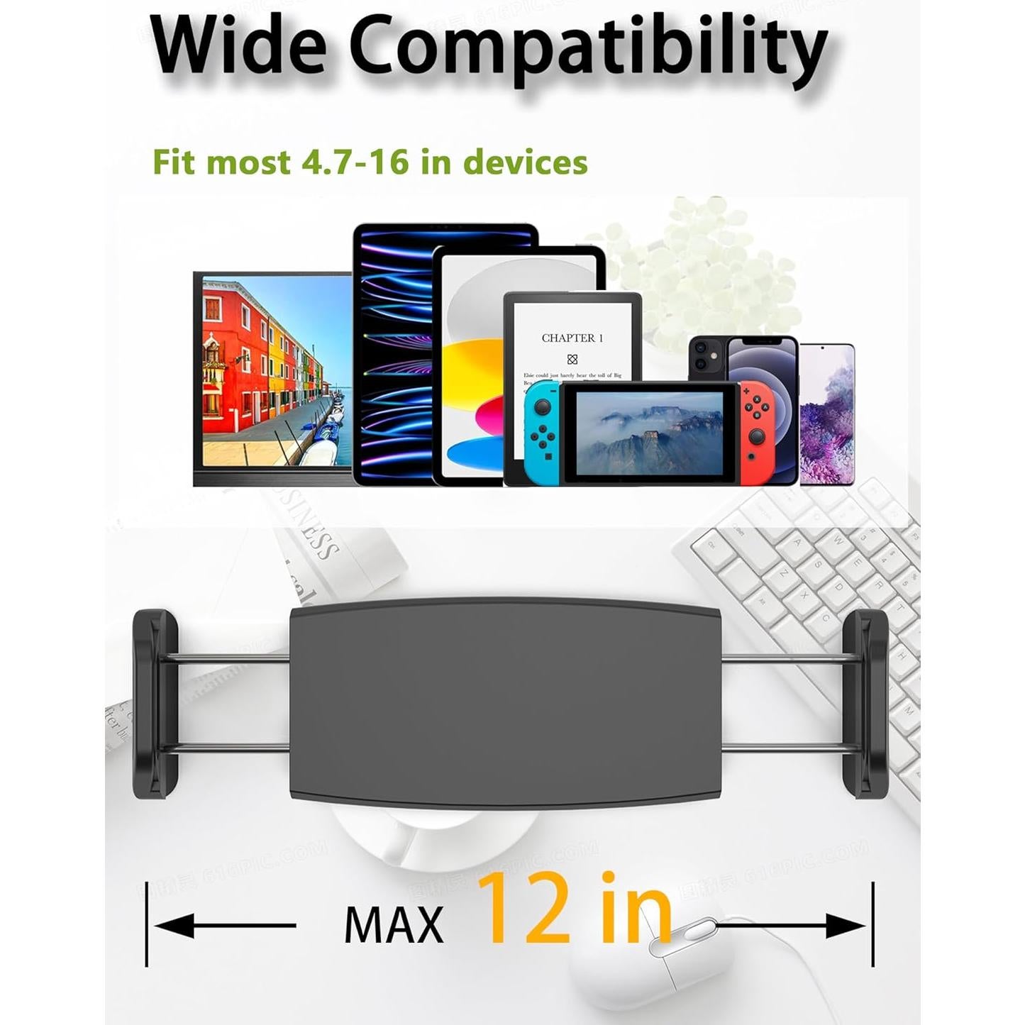 Soporte para Tablet MAGIPEA Ajustable 4.7-16" (11.94-40.64 cm)