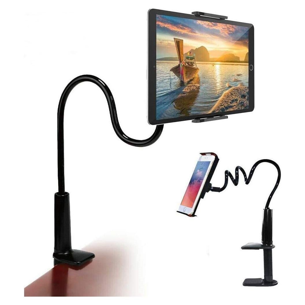 Soporte Flexible para Tableta y Teléfono HGLCM 360° Negro