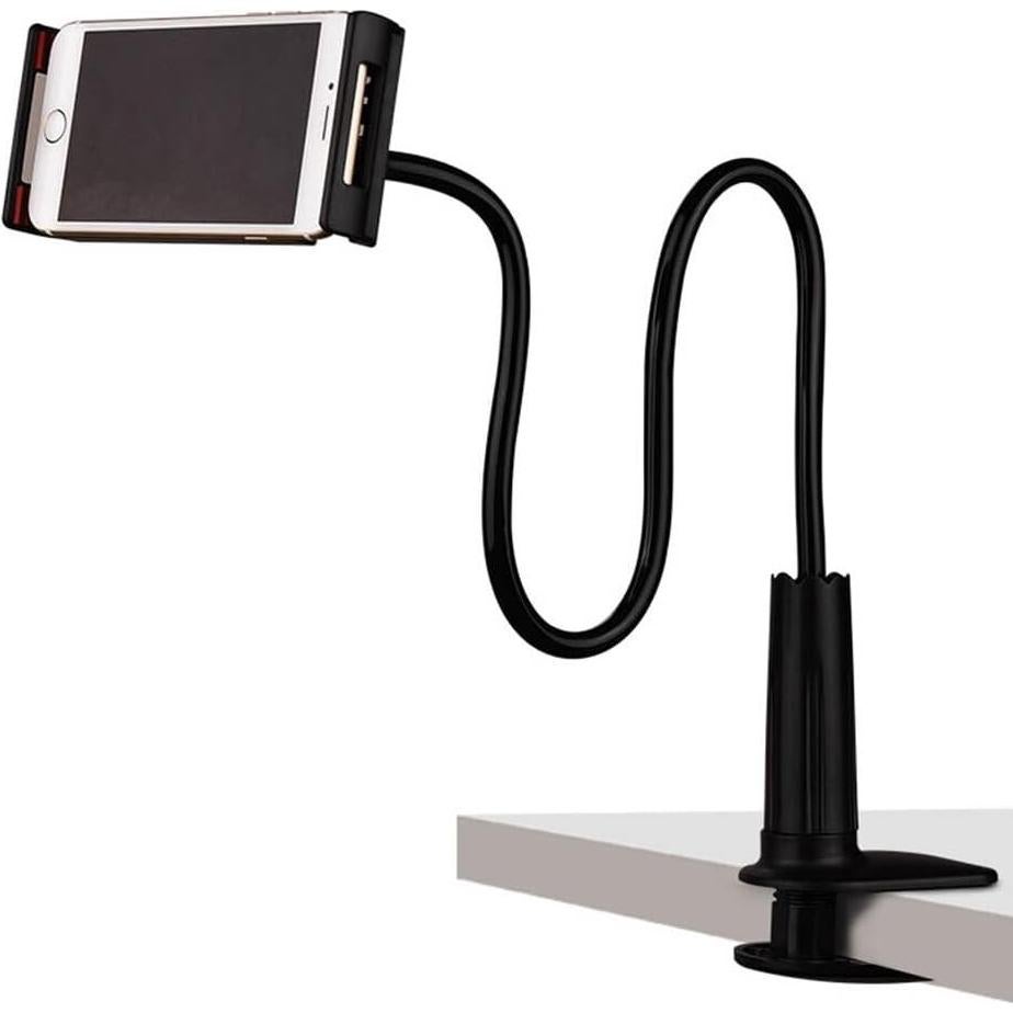 Soporte Flexible para Tableta y Teléfono HGLCM 360° Negro