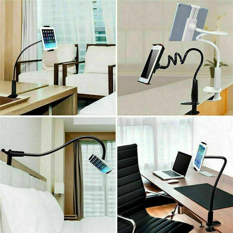 Soporte Flexible para Tableta y Teléfono HGLCM 360° Negro