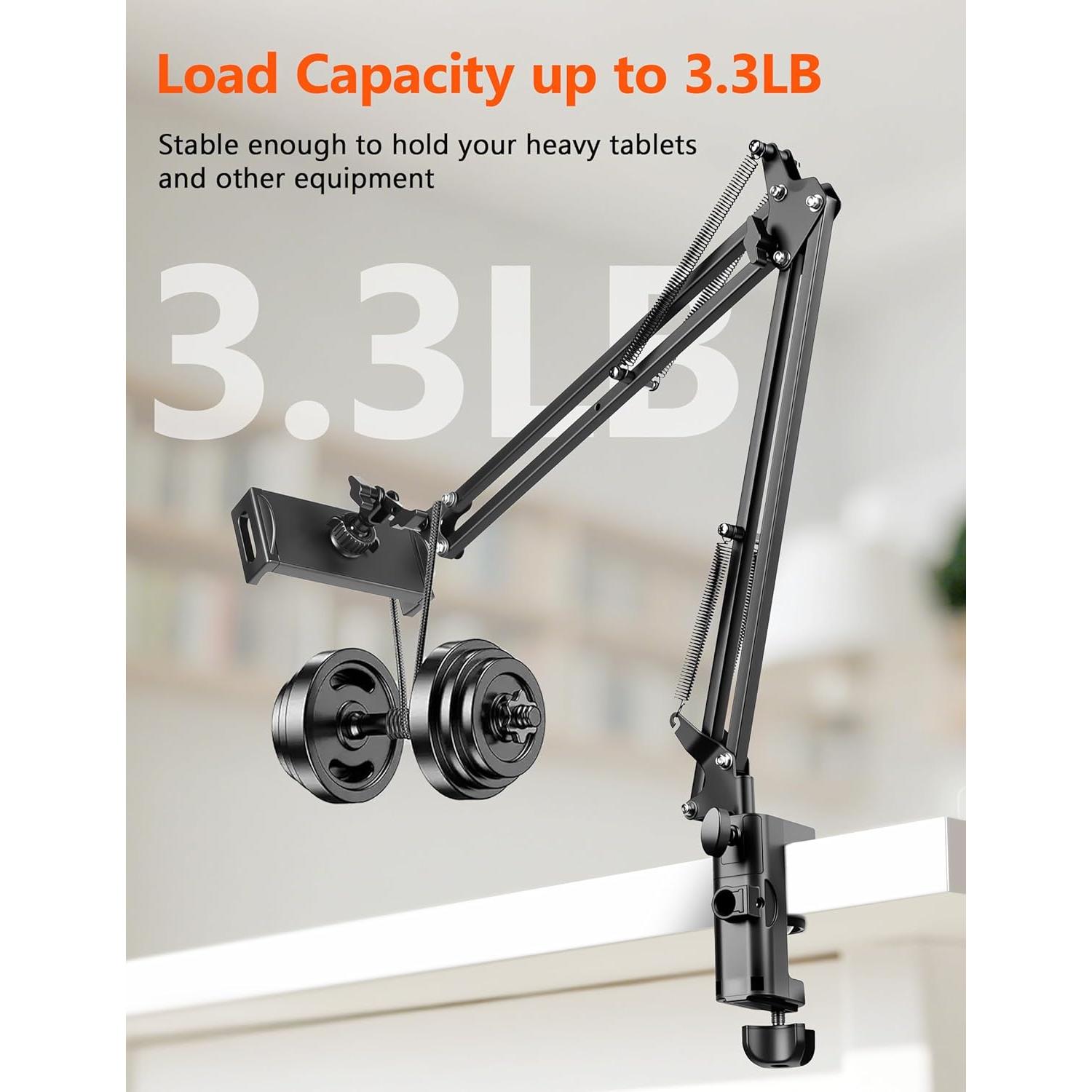 Soporte para Tablet de Escritorio Evekea DS02 360° Ajustable