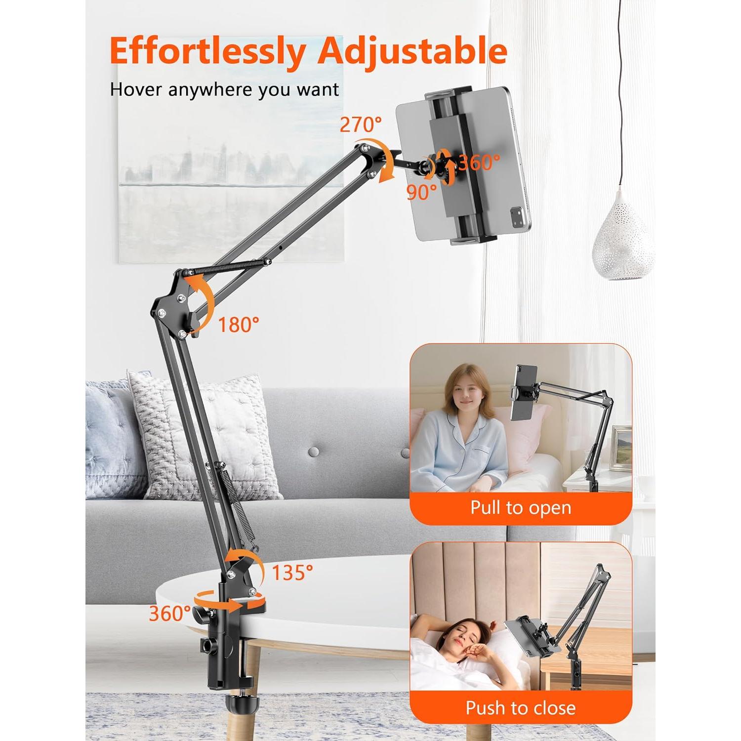 Soporte para Tablet de Escritorio Evekea DS02 360° Ajustable