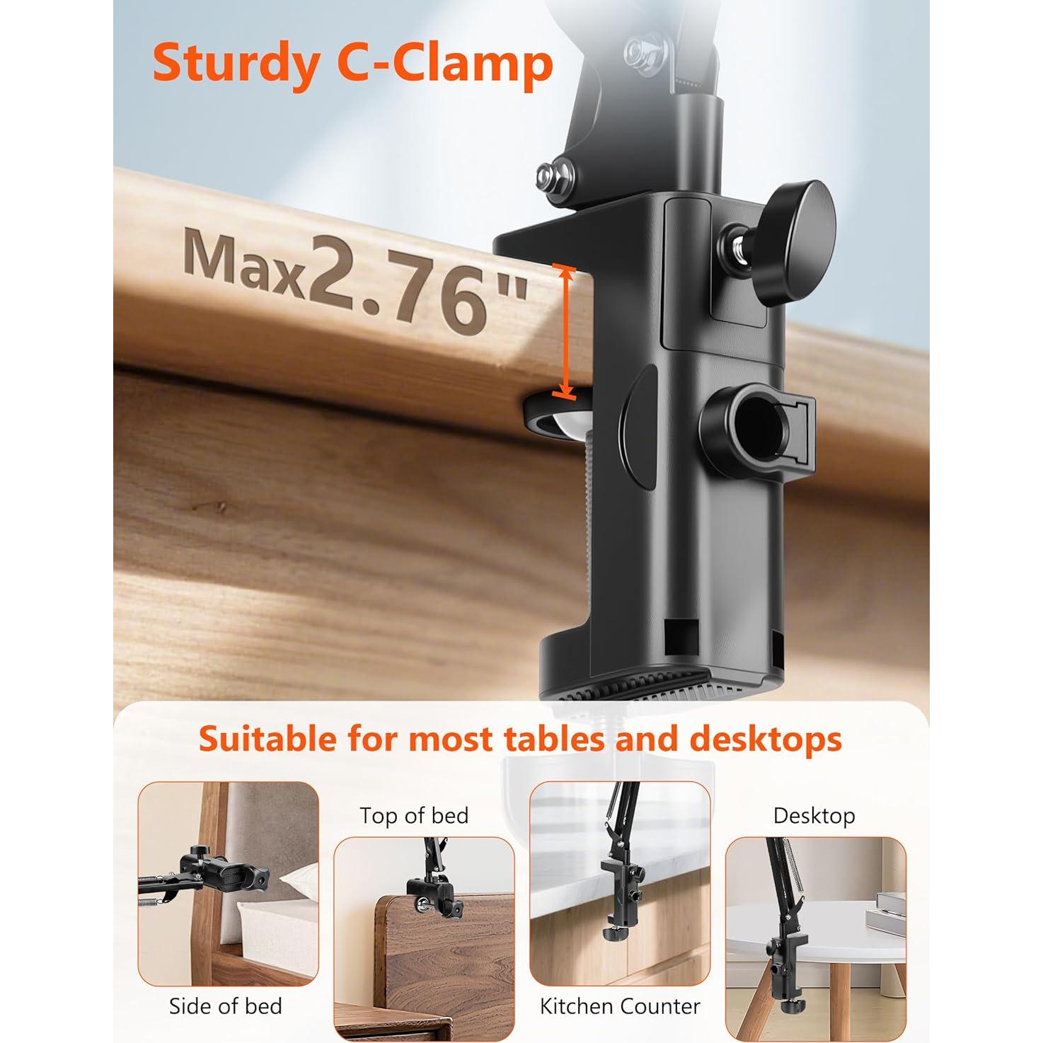 Soporte para Tablet de Escritorio Evekea DS02 360° Ajustable