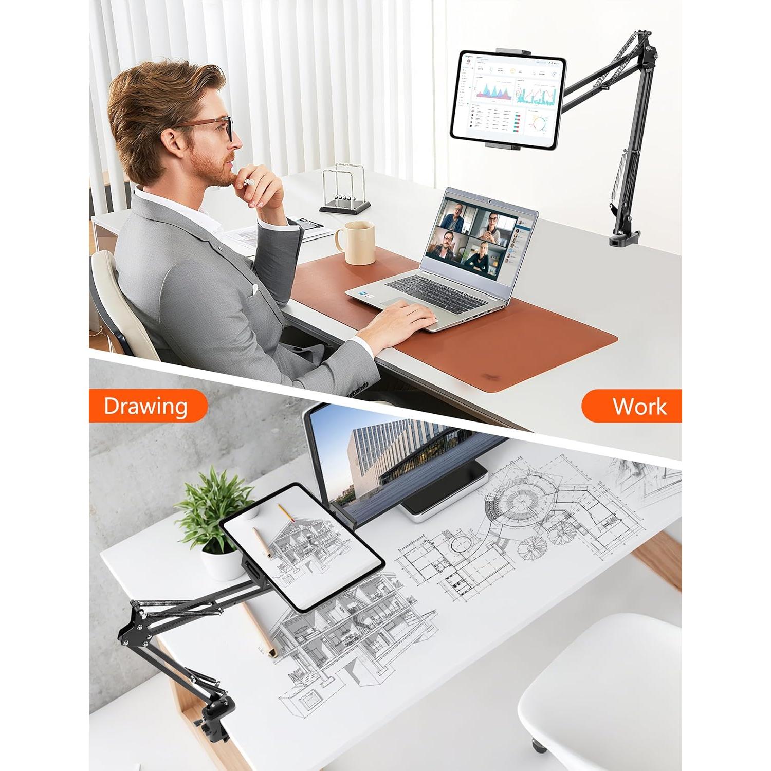 Soporte para Tablet de Escritorio Evekea DS02 360° Ajustable