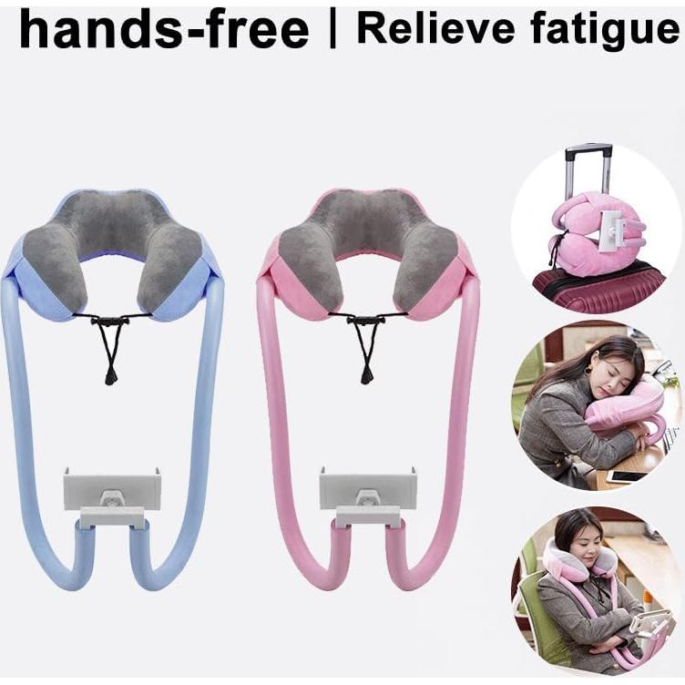 Soporte de Teléfono para Cuello U Capítulo Siete Rosa 360°