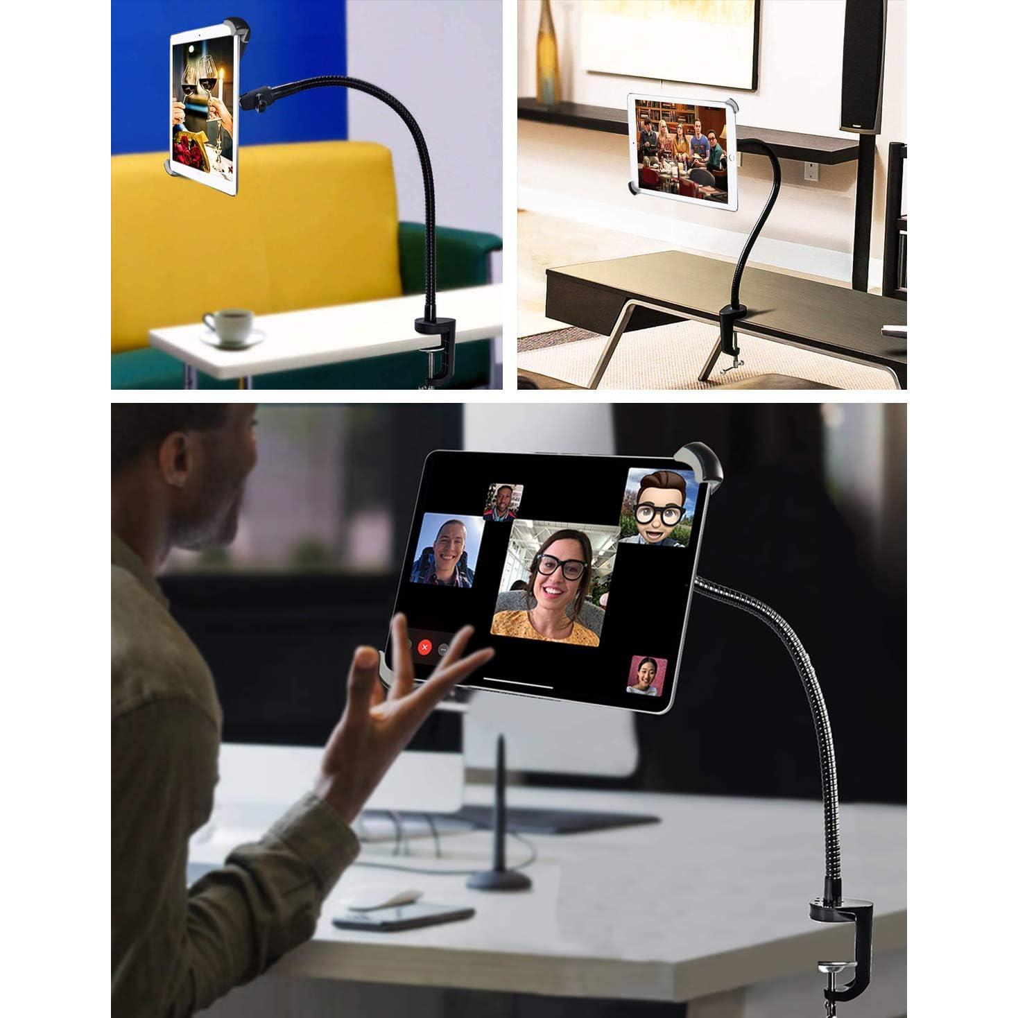 Soporte de Tableta Gooseneck Woleyi para 9.5-14.5" Negro