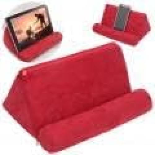 Soporte de Almohada para Tableta GOTOTOP 24.5x16.5 cm Rojo