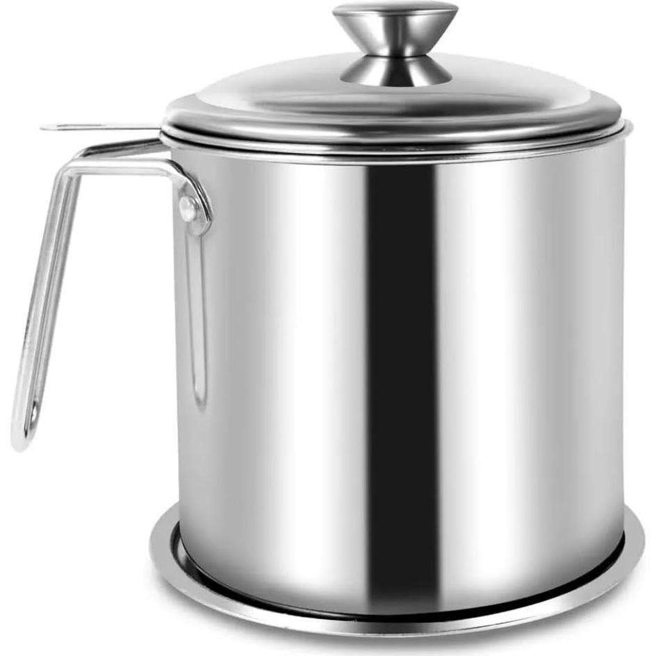 Contenedor de Grasa de Tocino Komost 1.3L Acero Inoxidable