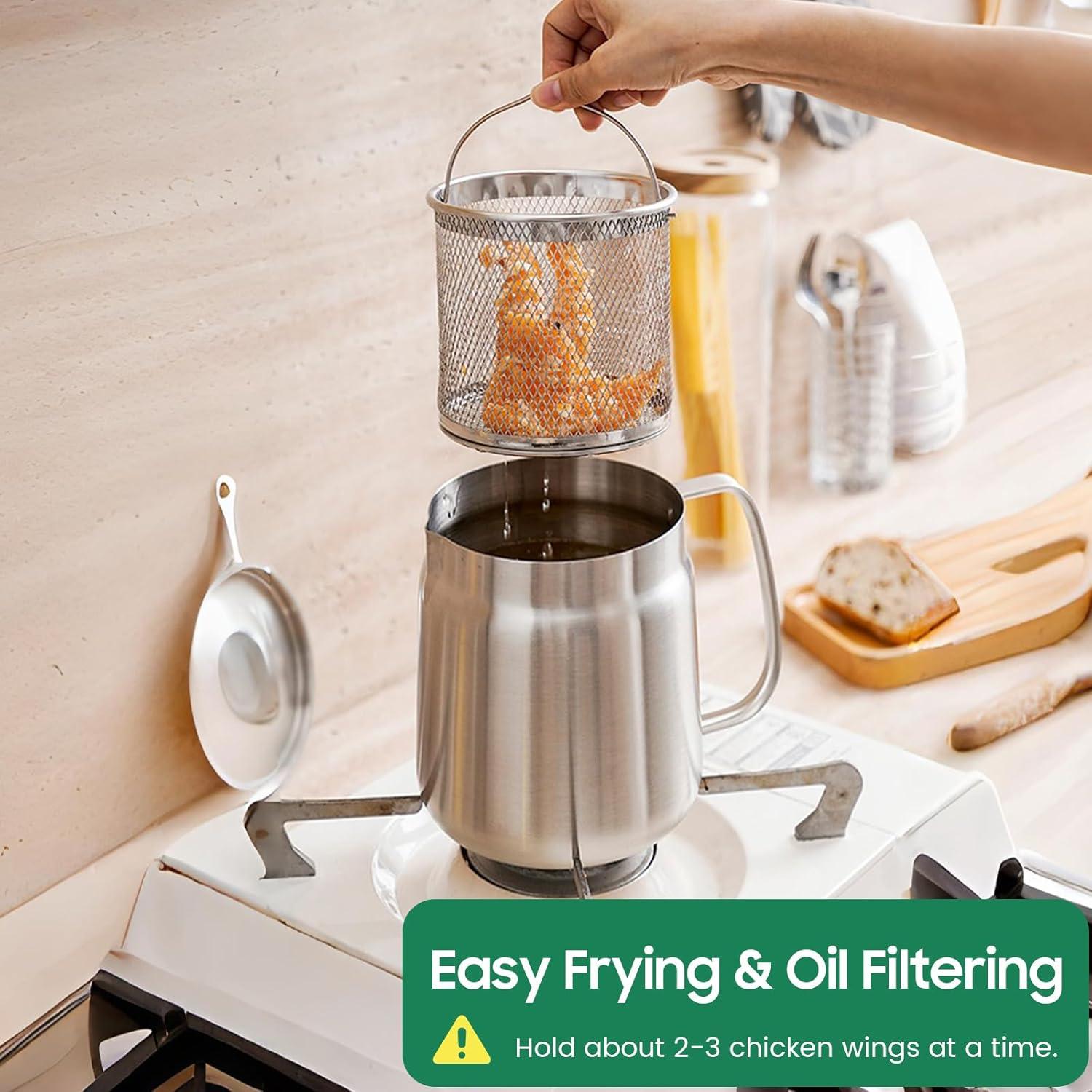 Filtro de Aceite de Acero Inoxidable 304 HOMKULA 1.9L