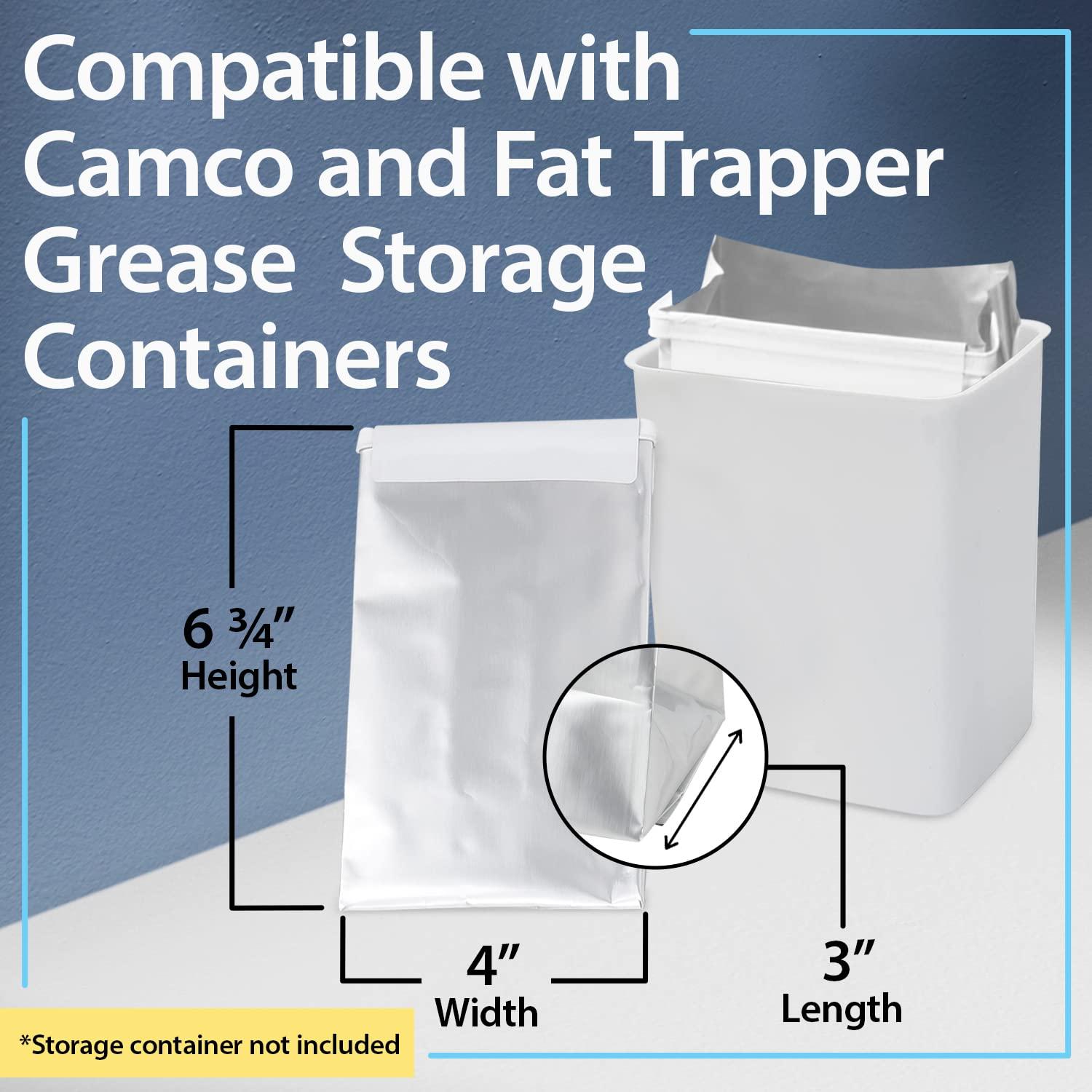 Bolsas de Grasa Desechables Impresa - 20 Unidades, 0.62 L