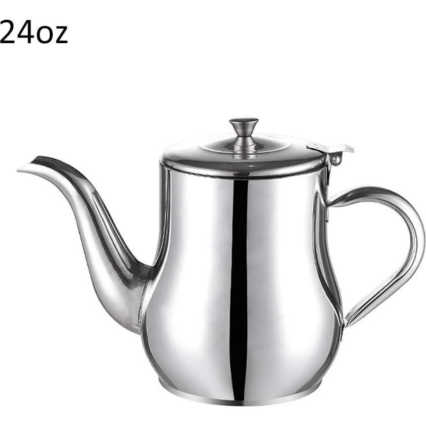 Lata de Aceite de Acero Inoxidable LVOERTUIG 24oz con Filtro