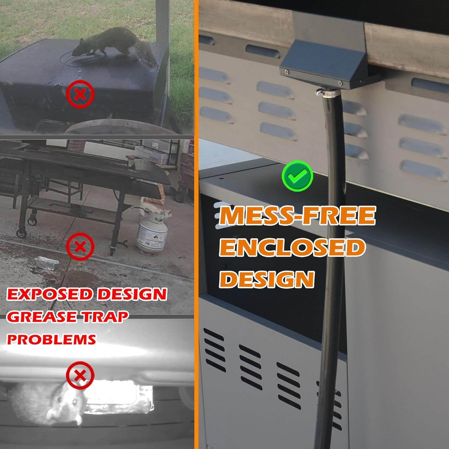 Embudo de Drenaje de Grasa Blackstone 14.5x5x13 cm Accesorios