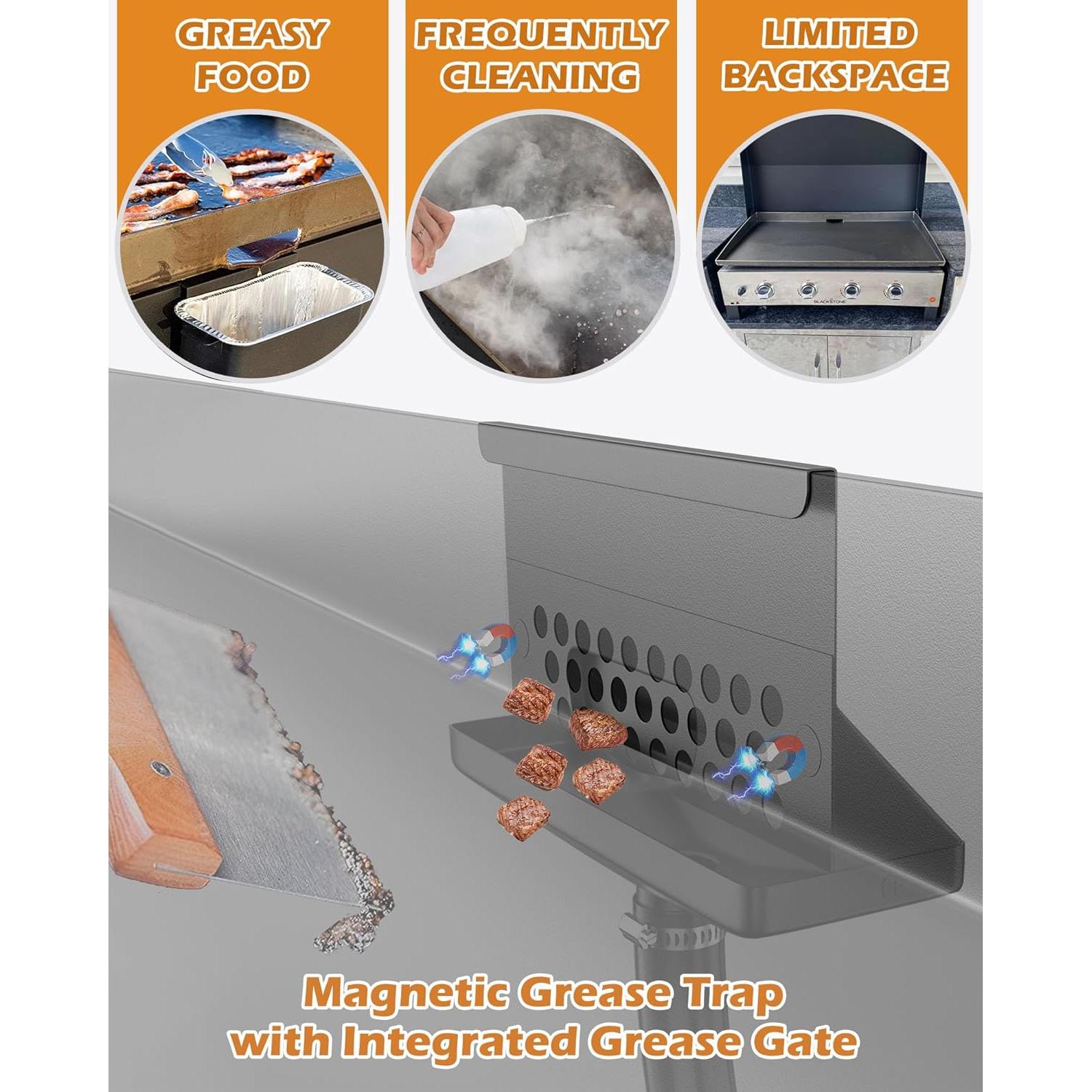 Embudo de Drenaje de Grasa Blackstone 14.5x5x13 cm Accesorios