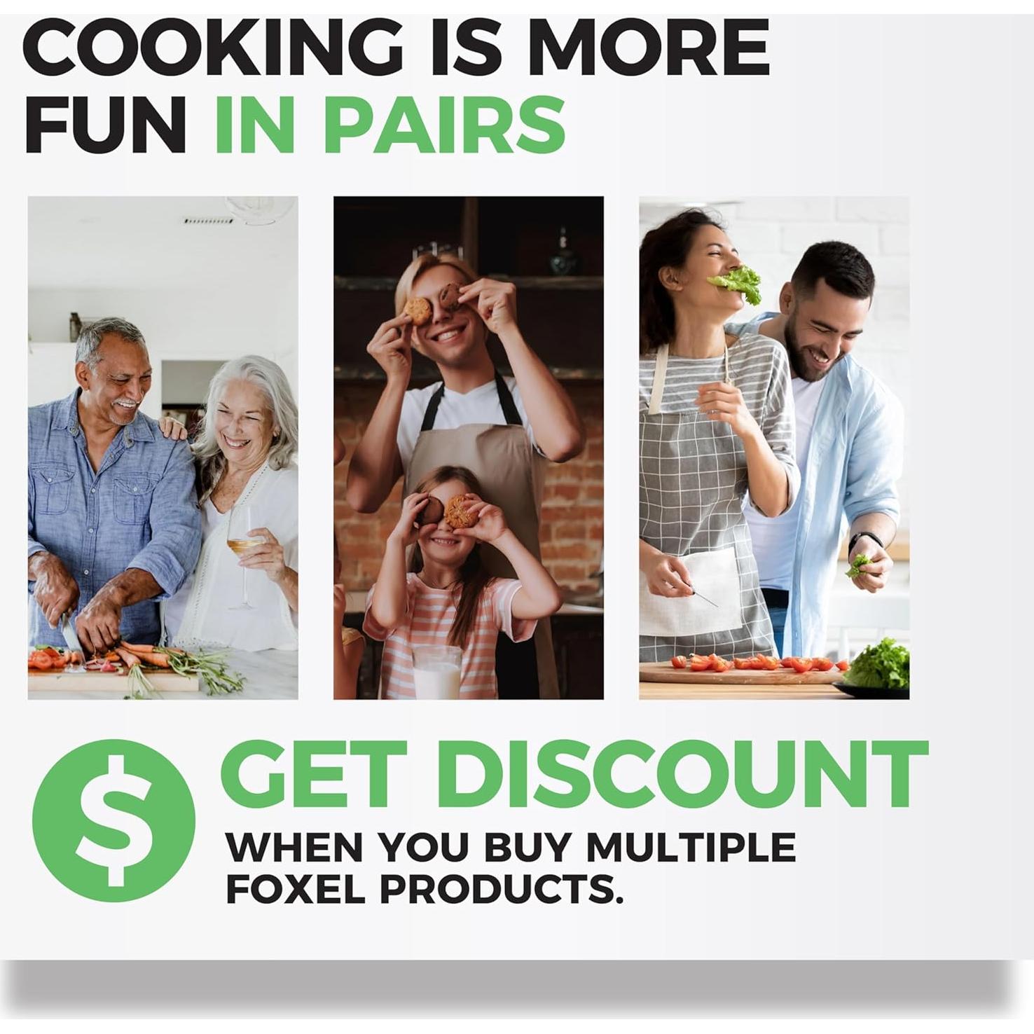 Pantalla de Salpicaduras FOXEL 29.85 cm Acero Inoxidable Plegable