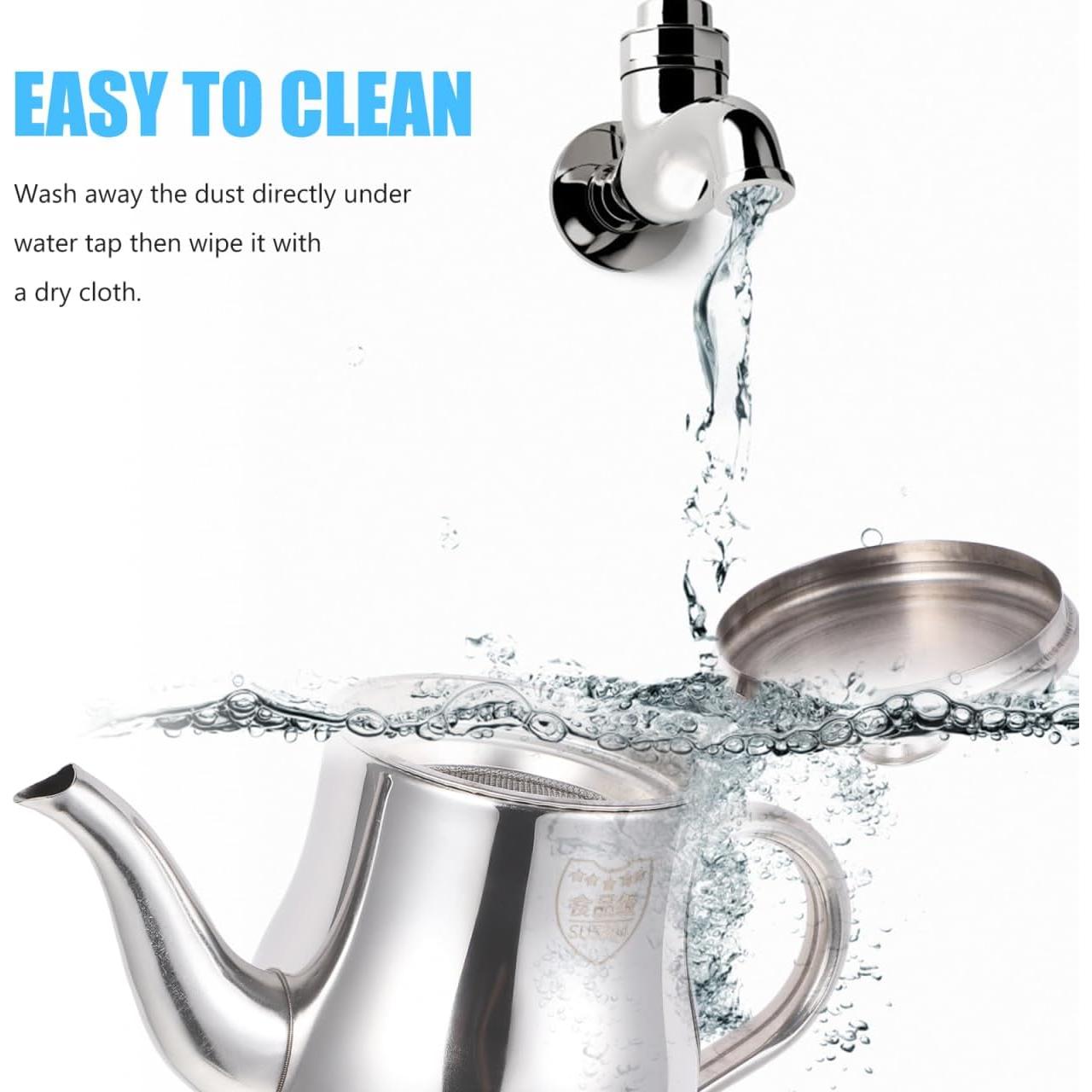 Contenedor de Aceite Acero Inoxidable BIUDECO 368g con Filtro