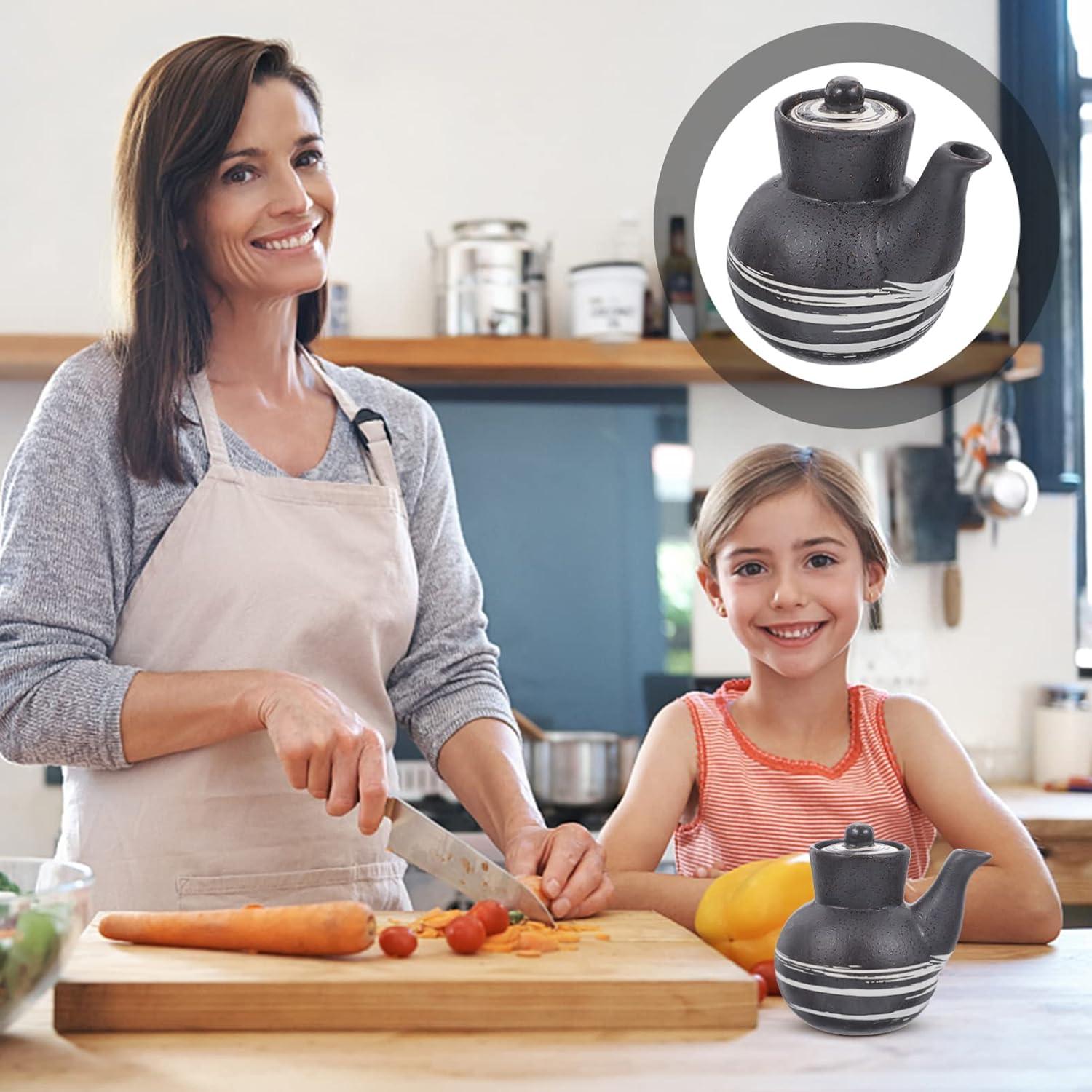 Botella Dispensadora de Salsa de Soja Cerámica SHERCHPRY 160ml