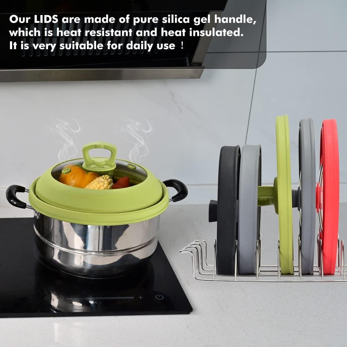 Cubierta para Microondas GLOU-GLOU 30 cm Vidrio Templado Verde