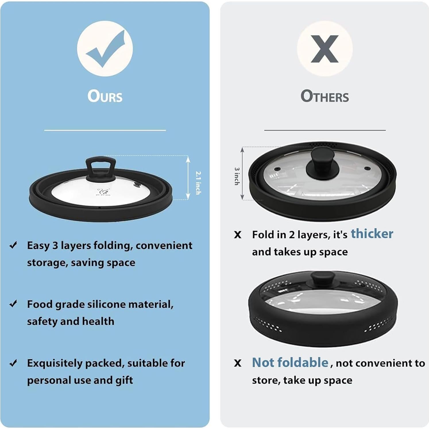 Cubierta para Microondas GLOU-GLOU 30 cm Vidrio Templado Verde