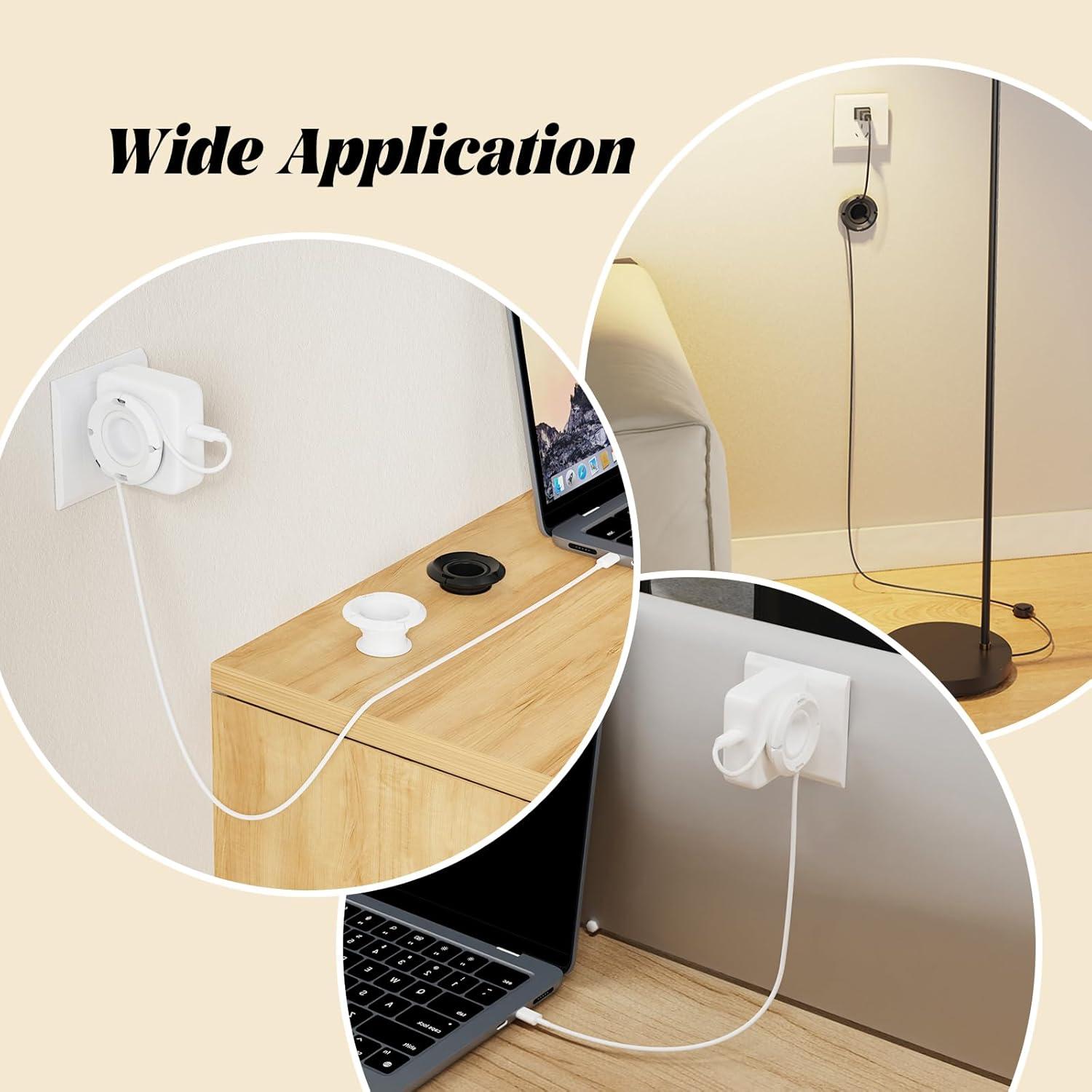 Organizador de Cargador Plegable Vaszu para Cables de PC