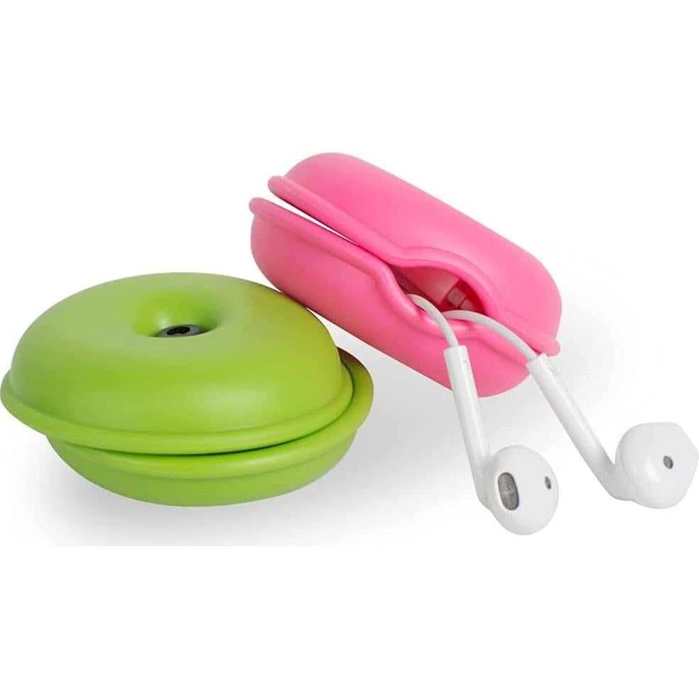 Organizador de Cables Turtle 5 Piezas Multicolor 7x3cm