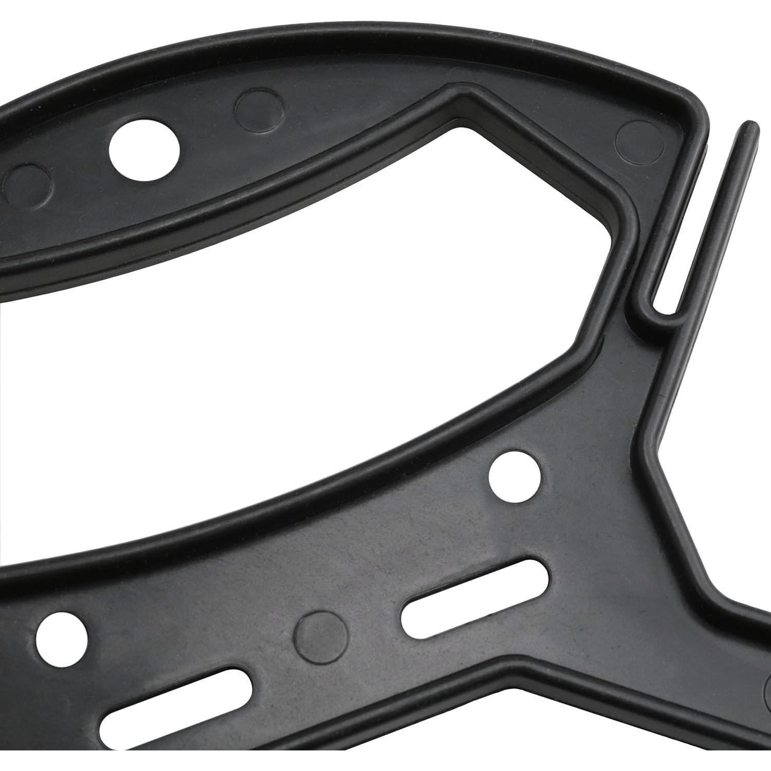 Organizador de Cuerda de Nylon Haidong 4PCS Rojo y Negro