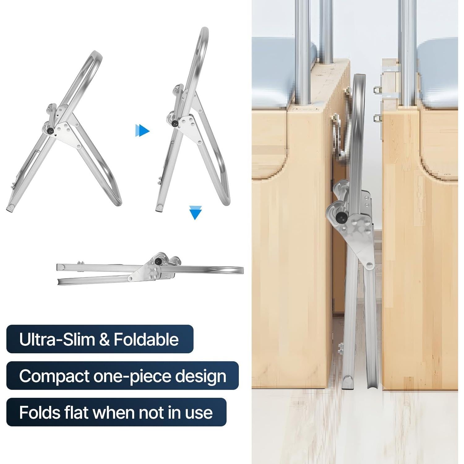 Soporte de Carrete de Cable Industrial Feimire 33x41cm Alta Resistencia
