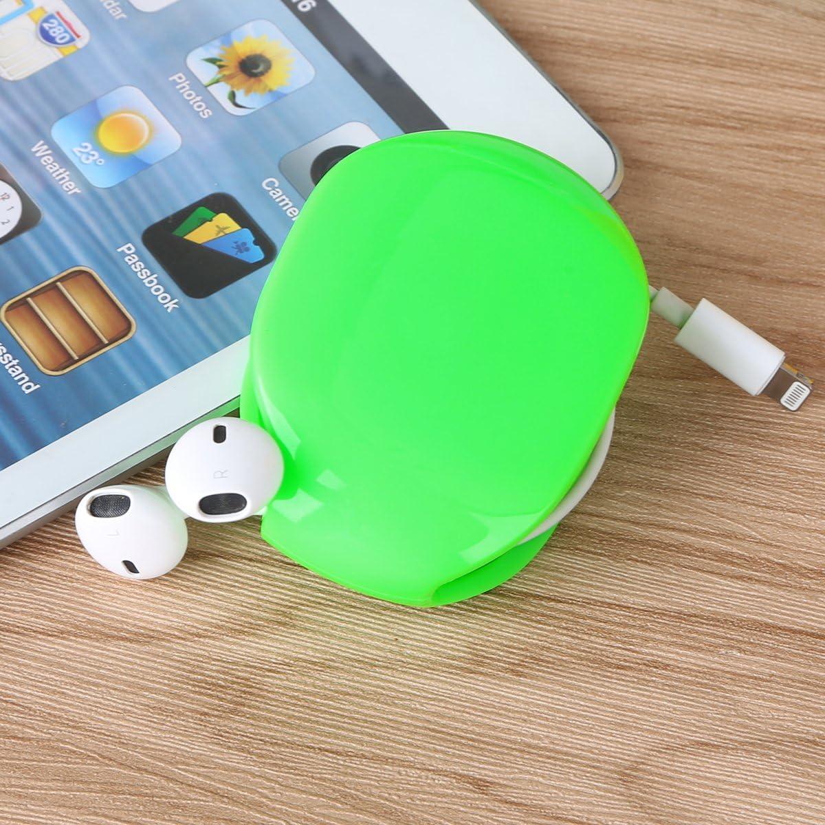 Organizador de Cables Automático Stargoldenbell Verde 6.8x5cm